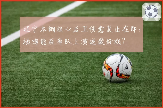 辽宁本钢核心后卫伤愈复出在即，杨鸣能否率队上演逆袭好戏？