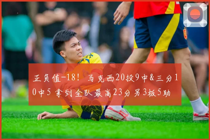 正负值-18!马克西20投9中&三分10中5 拿到全队最高23分另3板5助
